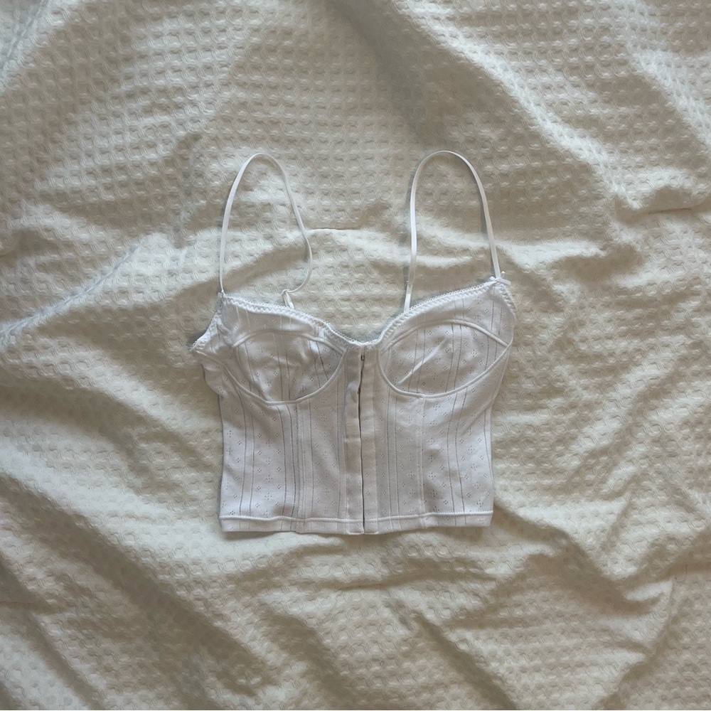 Cou Cou Intimates Corselette in White